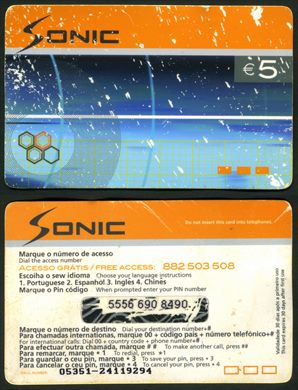 Sonic Lycatel - 5eur - 05351-24119294