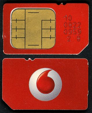 Vodafone cell card (chip) 4