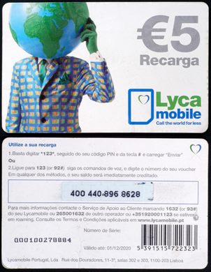 Lycamobile 5Eur