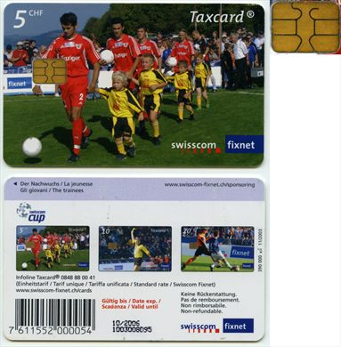 Swisscom - fixnet - Serie Football 5Chf
