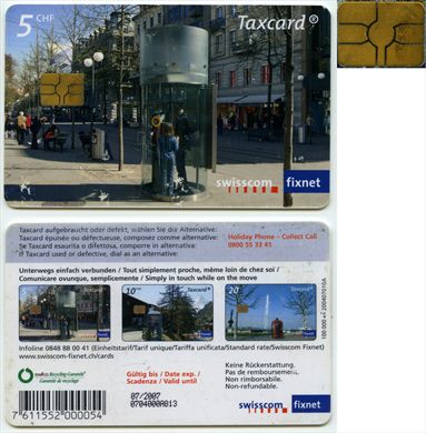 Swisscom - fixnet - Serie Simple in touch while on the move 5Chf