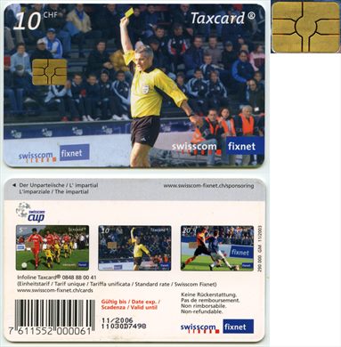 Swisscom - fixnet - Serie swisscom cup 10Chf