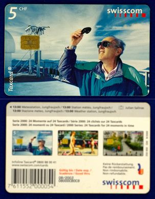 swisscom - Serie 2000 24 Moments in time - 5 CHF (2)