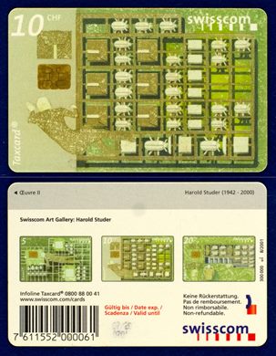 swisscom - Serie Art Gallery - 10 CHF