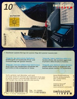 swisscom - Serie Dams - 10 CHF GM 1998-12