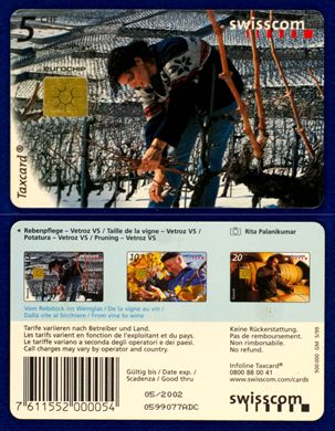 swisscom - Serie From vine to wine - 5 CHF