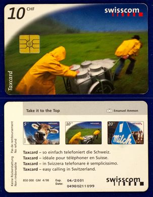 swisscom - Serie Milk Farm - 10 CHF
