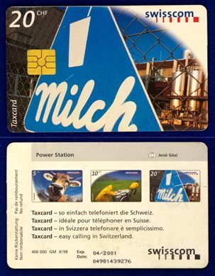 swisscom - Serie Milk Farm - 20 CHF