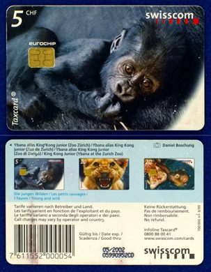 swisscom - Serie Young and wild - 5 CHF
