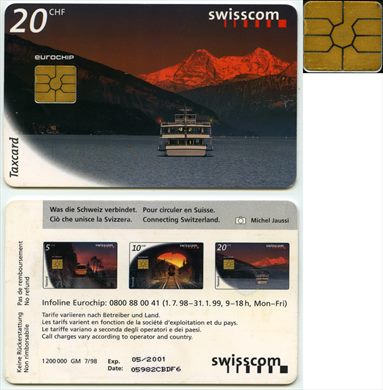 Swisscom 20CHF 1998-07