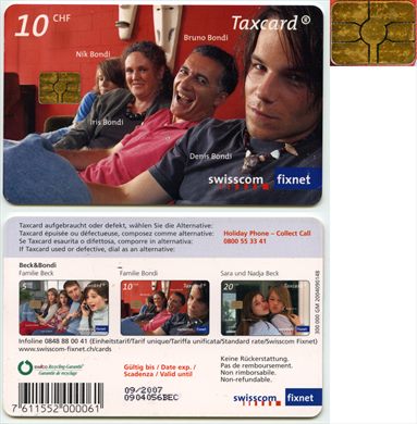 Swisscom fixnet 10CHF 2004-09