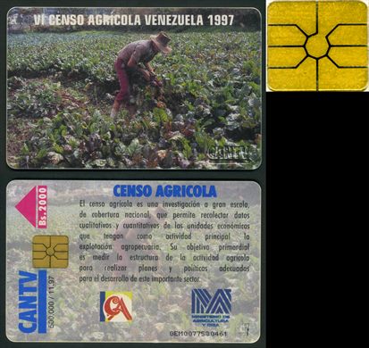 CANTV - Ministerio de Agricultura y Cria 1997-11 - 2000Bs - GEM0077580461