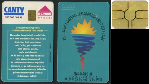 CANTV - Maracaibo 98 1998-08 - 2000Bs