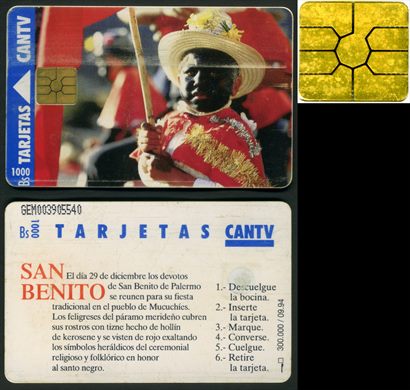 CANTV - San Benito 1994-09 - 1000Bs