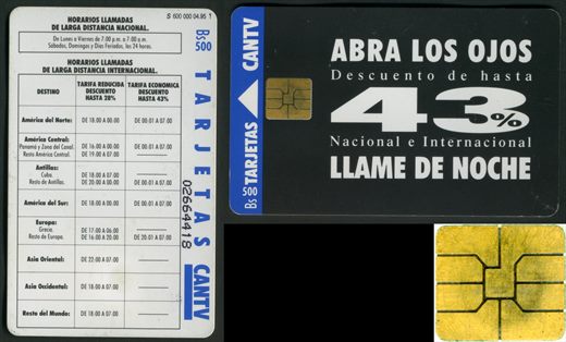 CANTV - 1995-04 - 500Bs