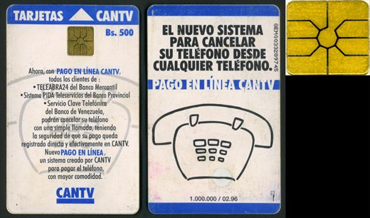 CANTV - 1996-02 - 500Bs