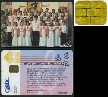 CANTV - Ninos Cantores de Lara 2001-03 - 3000Bs