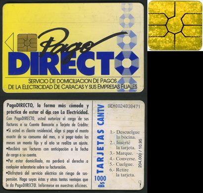 CANTV - Electricidad de Caracas - 1995-10 - 1000Bs