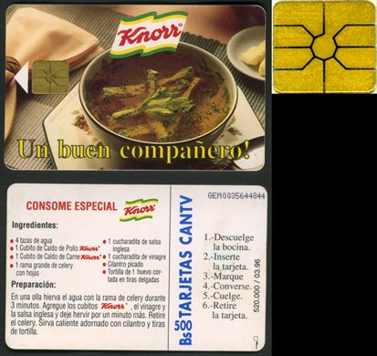 CANTV - Knorr - 1996-03 - 500Bs Consome Especial