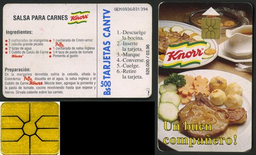CANTV - Knorr - 1996-03 - 500Bs Salsa para Carnes