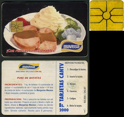 CANTV - Mavesa - 1997-05 - 2000Bs Pure de Batatas