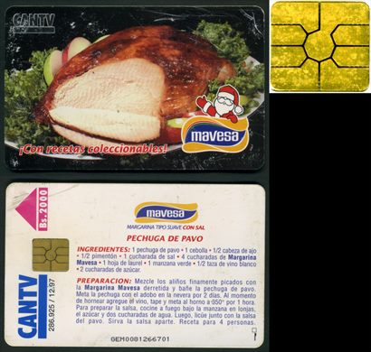 CANTV - Mavesa - 1997-12 - 2000Bs Pechuga de Pavo