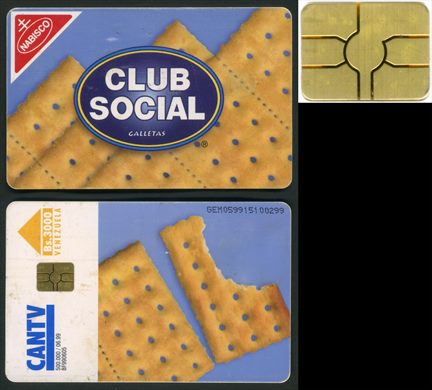 CANTV - Nabisco Club Social - 1999-06 - 3000Bs