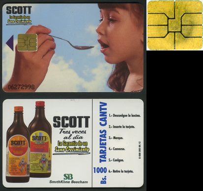 CANTV - Scott - 1996-12 - 1000Bs 06272998