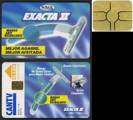 CANTV - Shick Exacta II - 2000-11 - 3000Bs