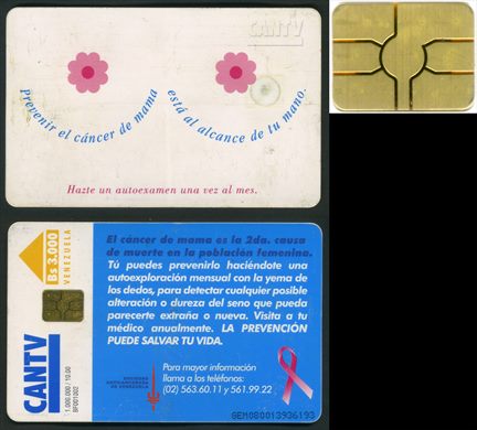 CANTV - Sociedad Anticancerosa de Venezuela - 2000-10 - 3000Bs