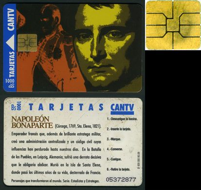 CANTV - Napoleon Bonaparte - 1995-08 - 1000Bs