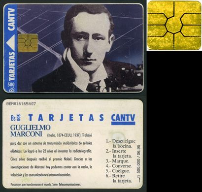 CANTV - Guglielmo Marconi - 1995-06 - 500Bs