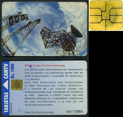 CANTV - Repetidoas - 1996-06 - 1000Bs