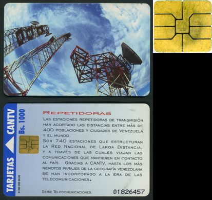 CANTV - Repetidoras - 1996-09 - 1000Bs