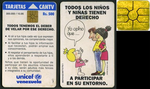 CANTV - 1995-10 - 500Bs GEM0023873761
