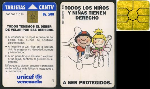 CANTV - 1995-10 - 500Bs GEM0023901135