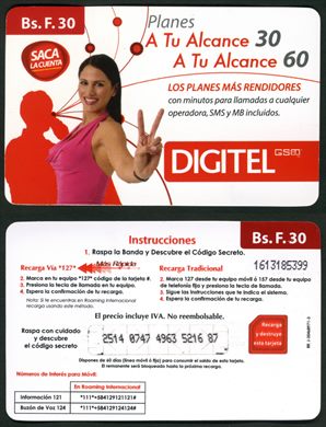 Digitel - Saca la Cuenta - 30BsF