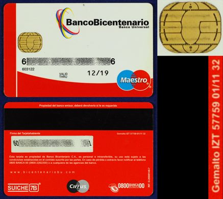 Banco Bicentenario Maestro 2019-12 (Gemalto)
