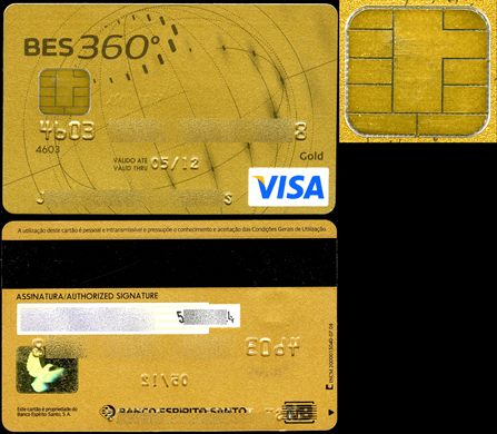 Banco Espirito Santo BES 360 Gold Visa 2012-05