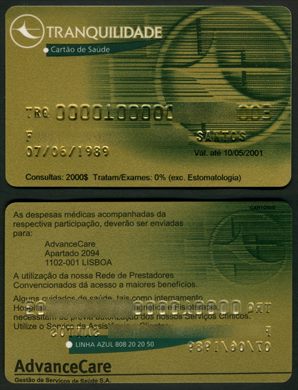 Banco Espirito Santo Seguros Tranquilidade 1989-06-07