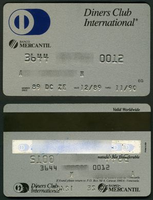 Banco Mercantil Diners Club International 1990-11