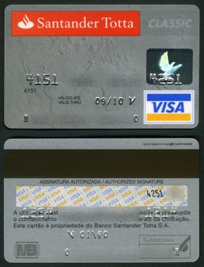 Banco Santander Totta Classic Visa 2006-11
