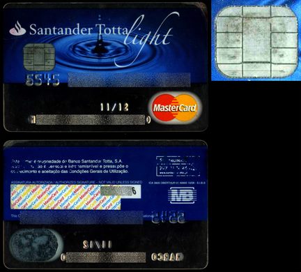 Banco Santander Totta Light MasterCard 2008-10