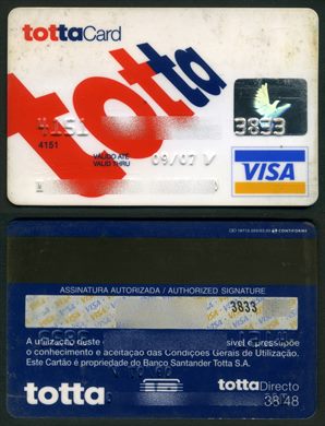Banco Santander Totta TottaCard Visa 2005-03