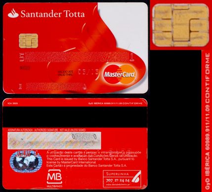 Banco Santander Totta MasterCard 2009-11