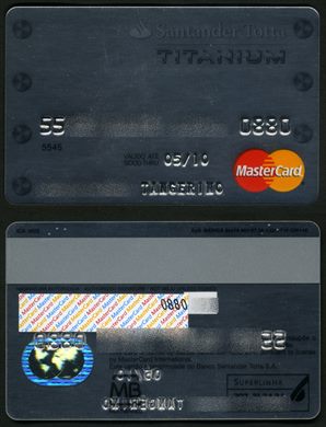 Banco Santander Totta Titanium MasterCard 2009-07