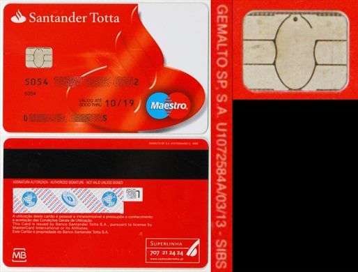 Banco Santander Totta Maestro 2013-03