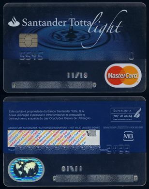 Banco Santander Totta Light MasterCard 2015-02