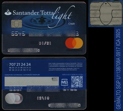 Banco Santander Totta Light MasterCard 2021-01 (Gemalco)