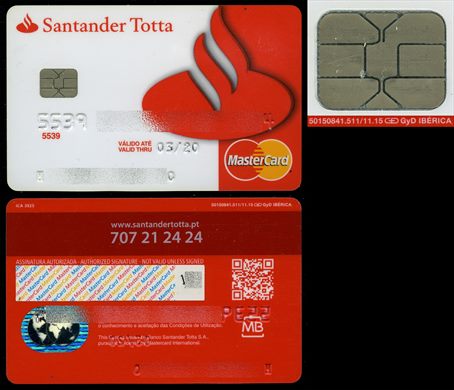 Banco Santander Totta MasterCard 2020-03 (GyD)
